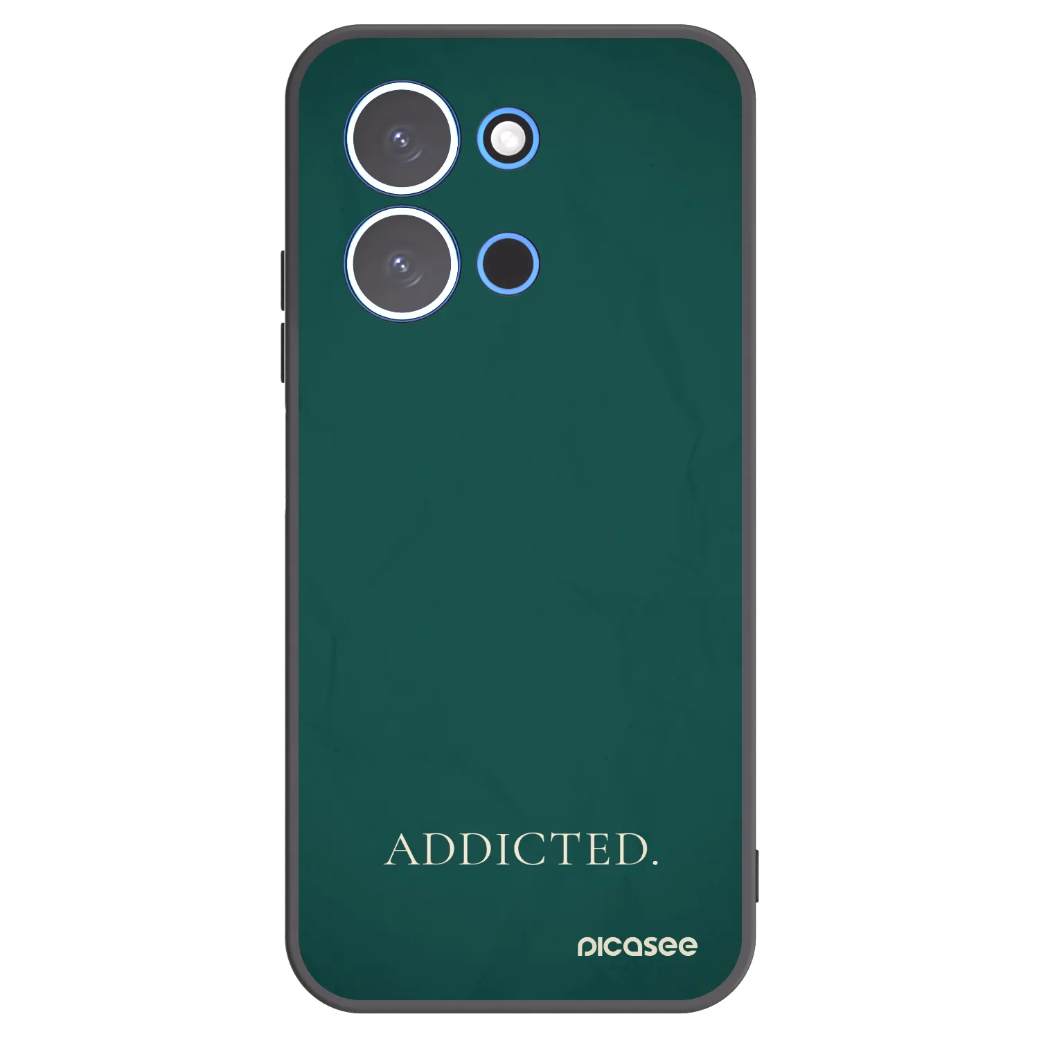Picasee crna silikonska maskica za Xiaomi Redmi 15C 4G - Addicted