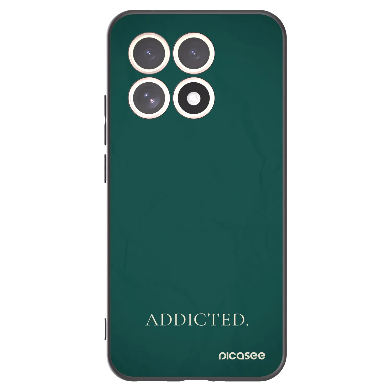 Picasee crna silikonska maskica za Xiaomi 15T - Addicted