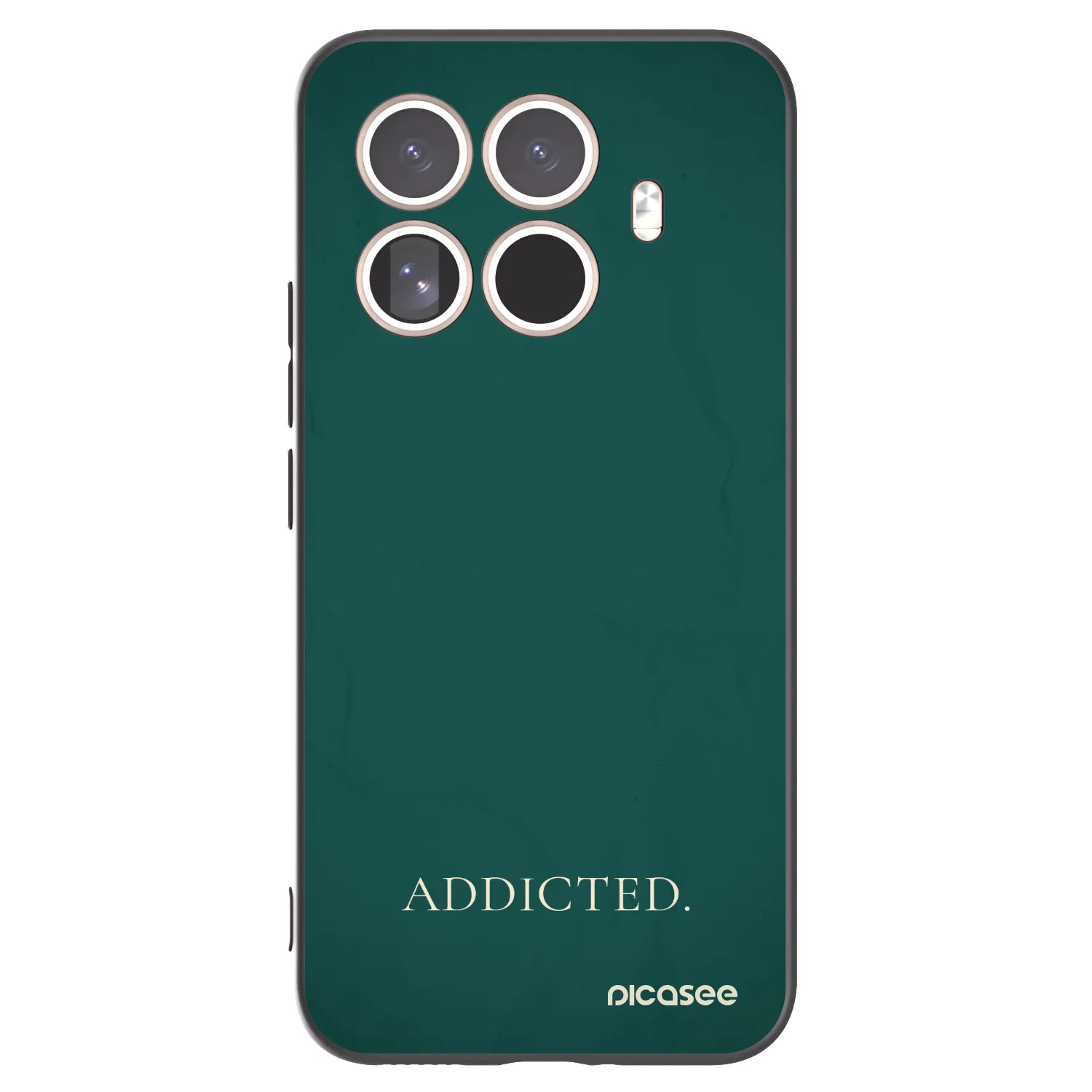 Picasee crna silikonska maskica za Xiaomi 15T Pro - Addicted