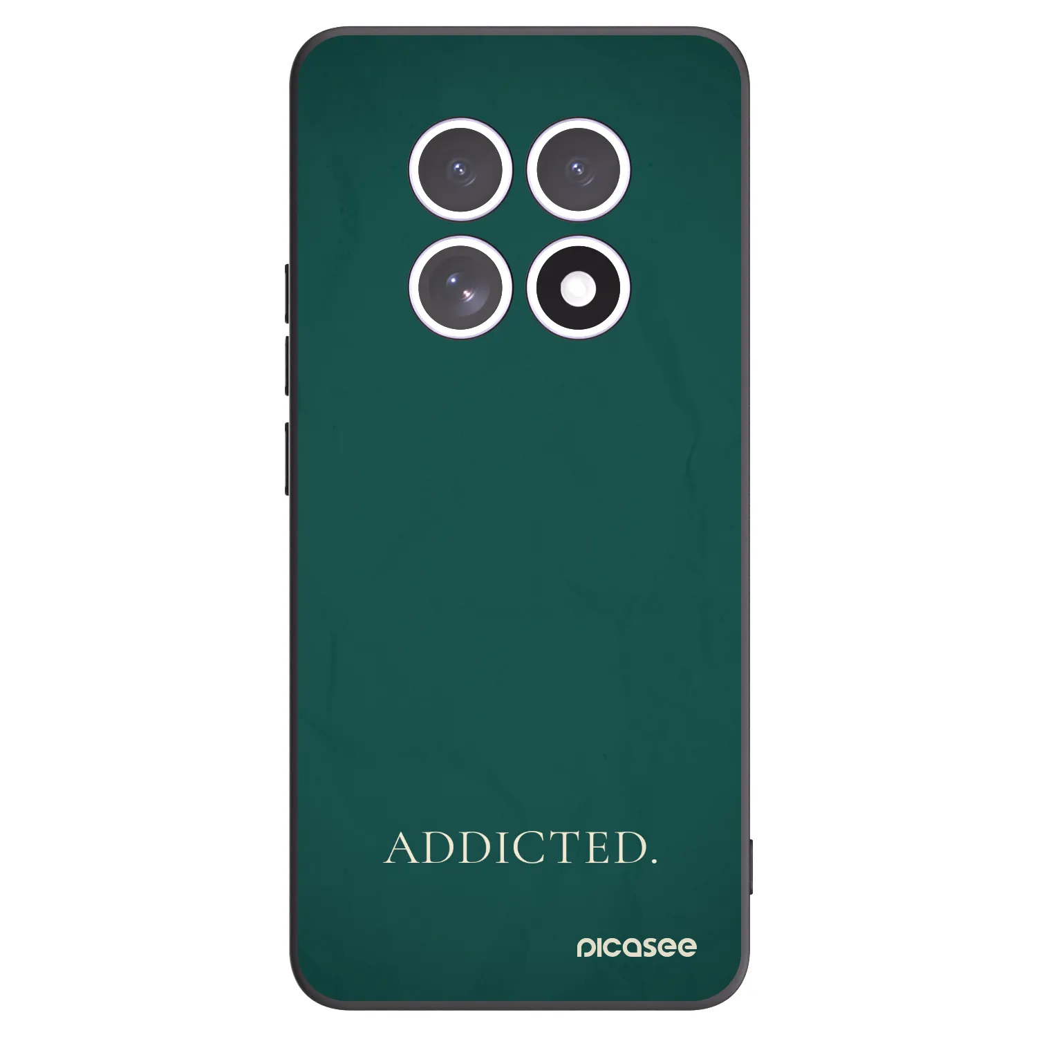 Picasee crna silikonska maskica za Xiaomi Redmi Note 15 - Addicted