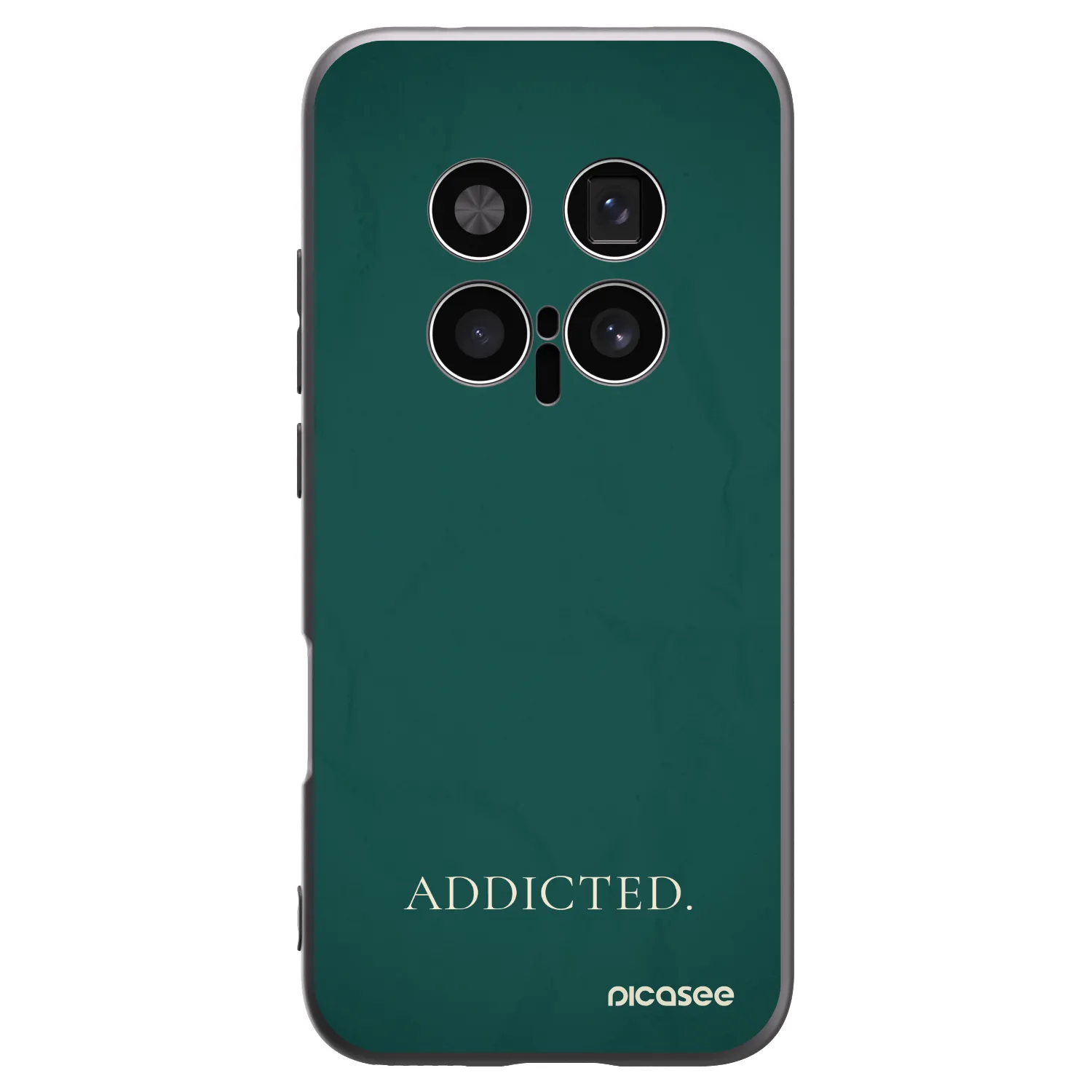 Picasee crna silikonska maskica za Honor Magic8 Pro 5G - Addicted