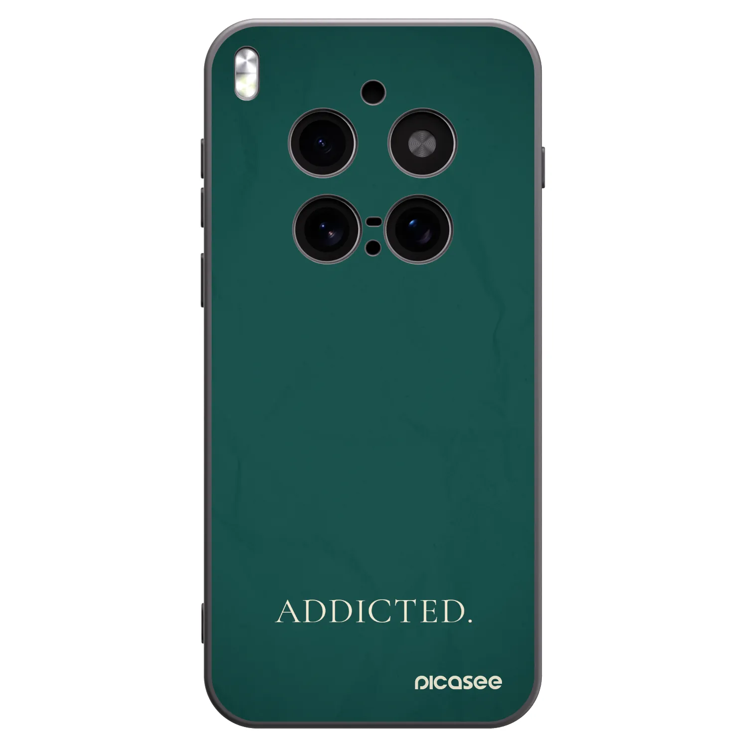 Picasee crna silikonska maskica za Vivo X300 Pro - Addicted