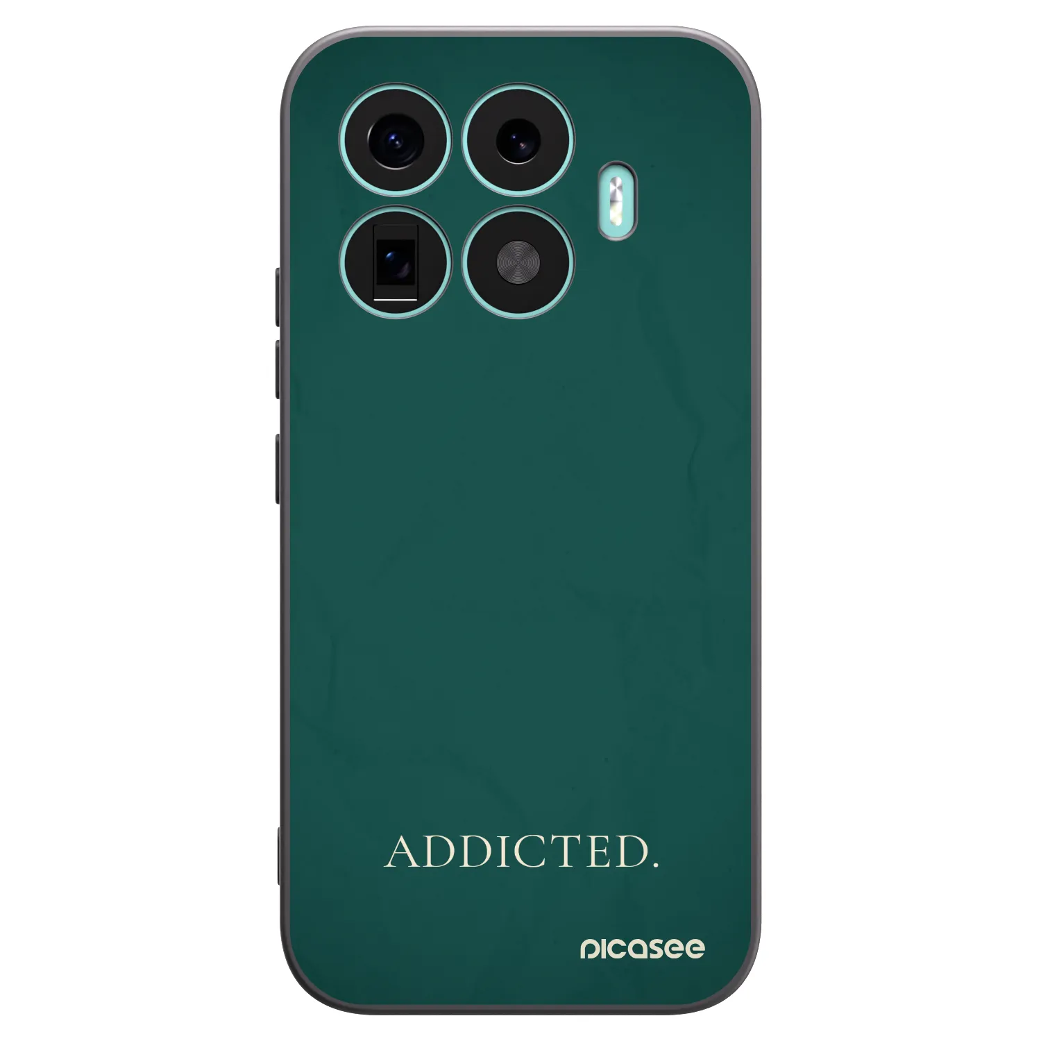 Picasee crna silikonska maskica za Xiaomi 17T - Addicted