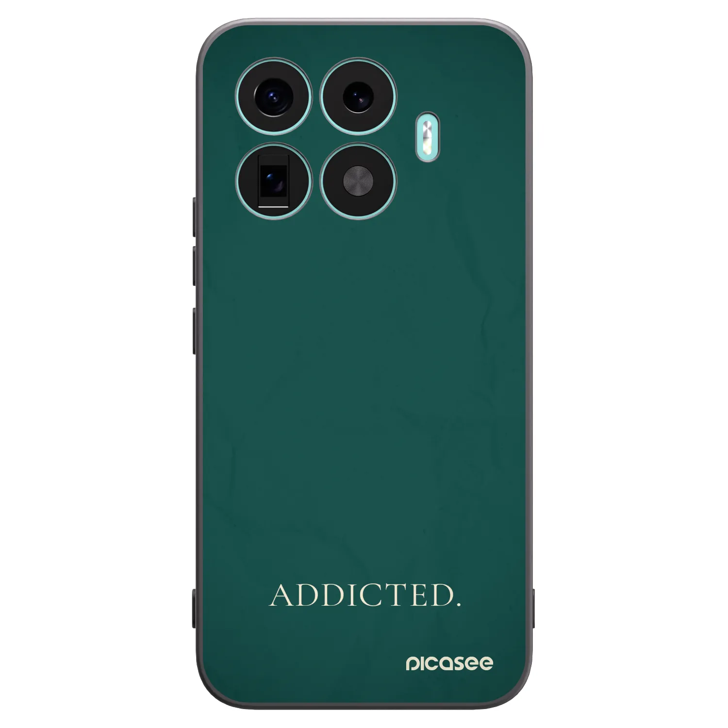 Picasee crna silikonska maskica za Xiaomi 17T Pro - Addicted