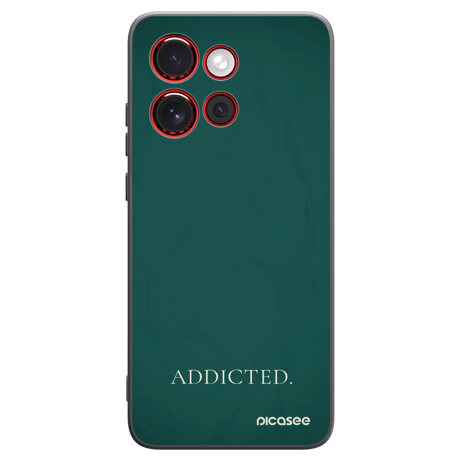Picasee crna silikonska maskica za Motorola Edge 60 Neo 5G - Addicted