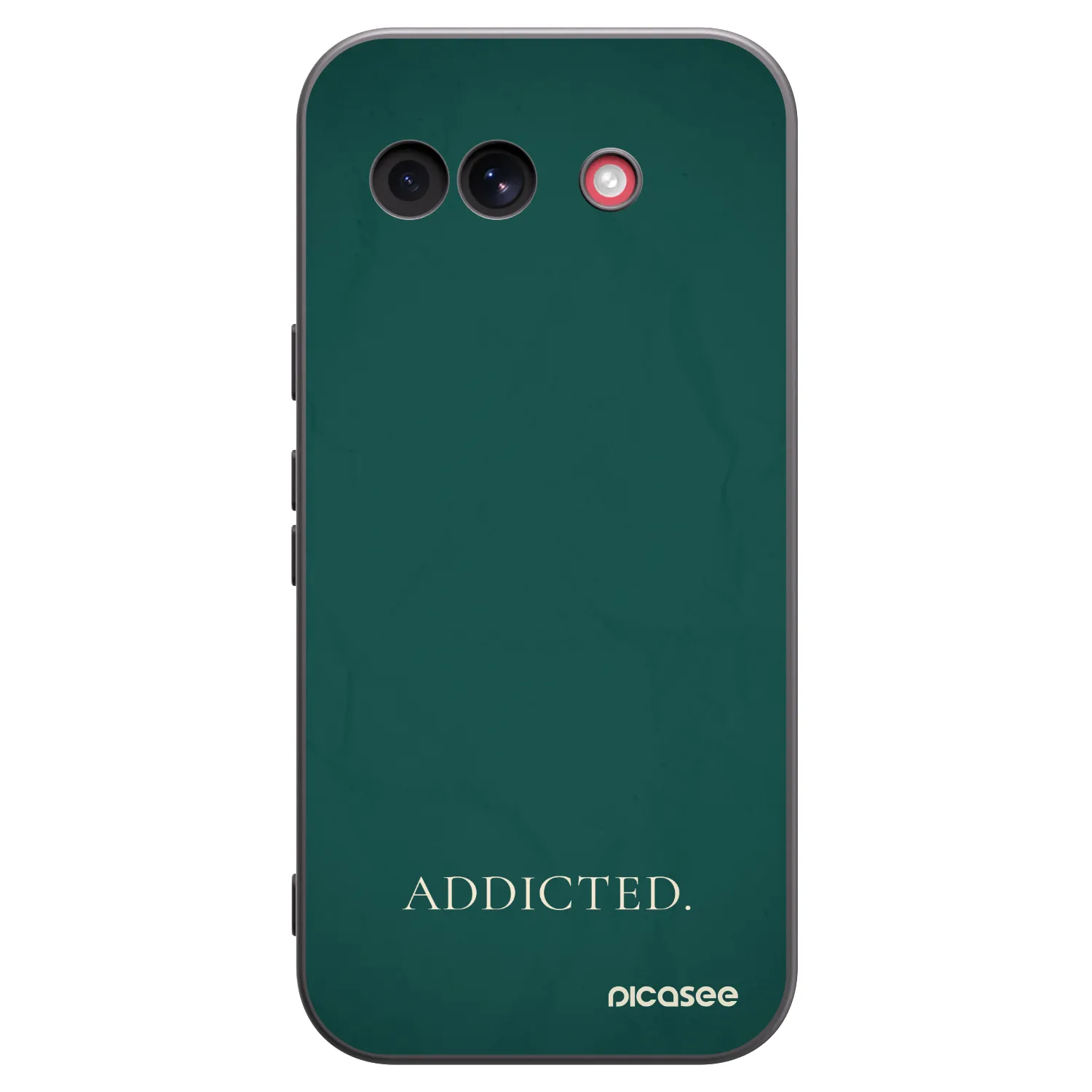 Picasee crna silikonska maskica za Google Pixel 10a - Addicted