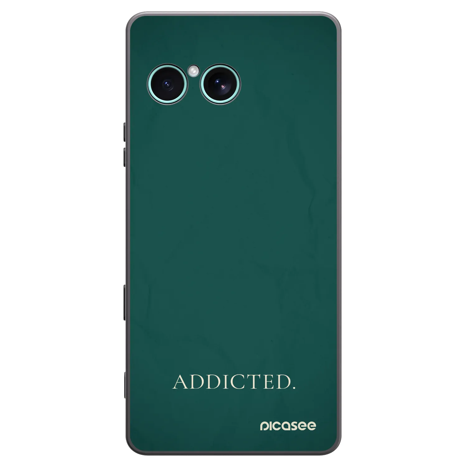 Picasee crna silikonska maskica za Sony Xperia 10 VII - Addicted