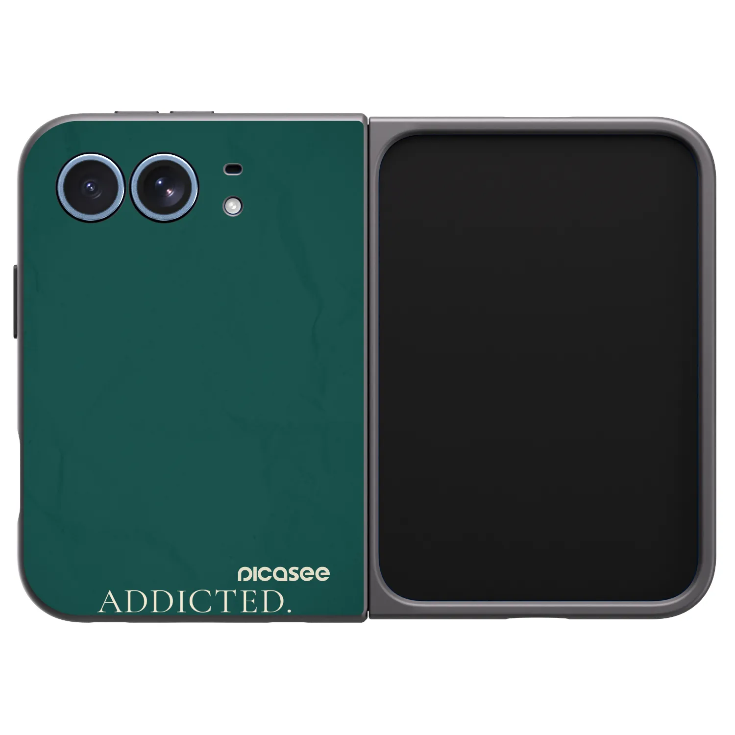 Picasee crna silikonska maskica za Apple iPhone Ultra - Addicted