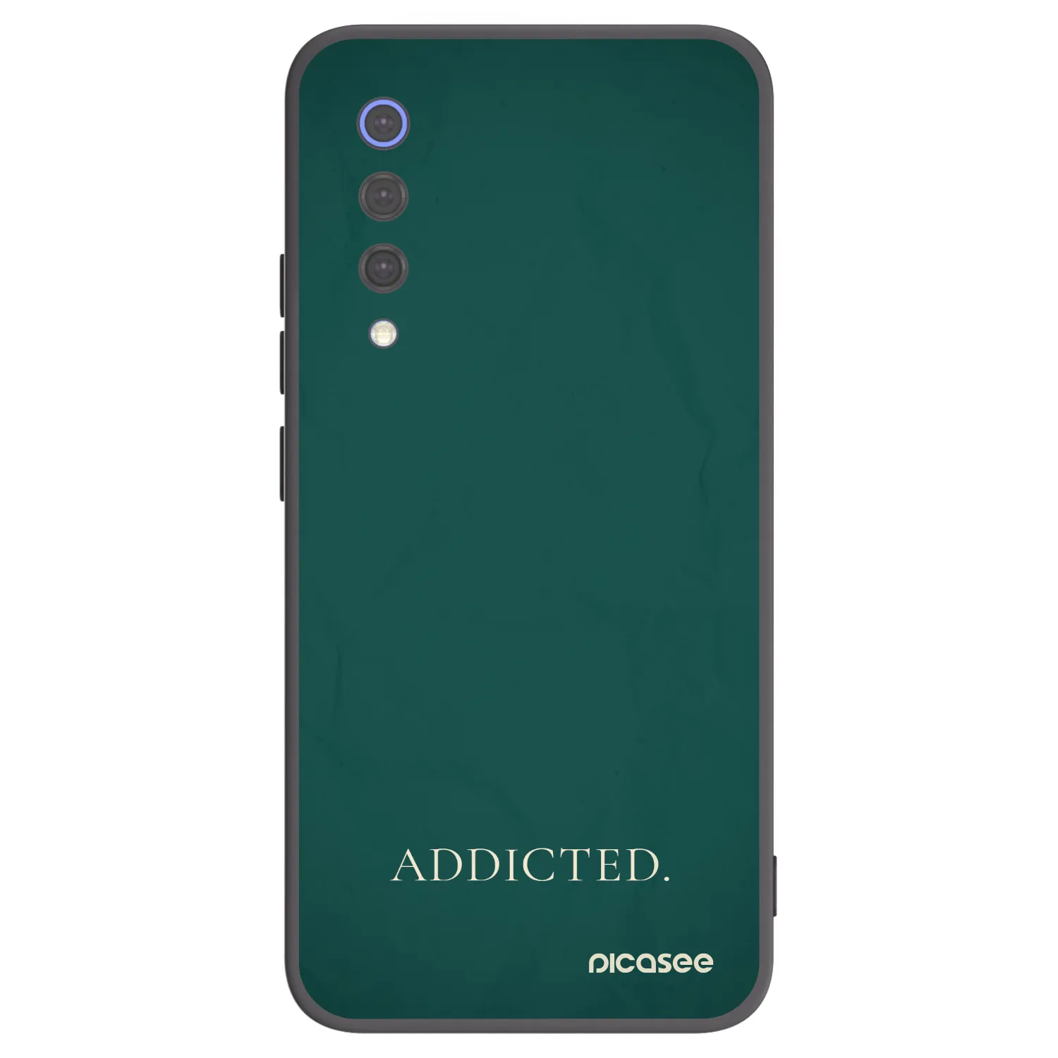 Picasee crna silikonska maskica za Xiaomi Mi 9 SE - Addicted