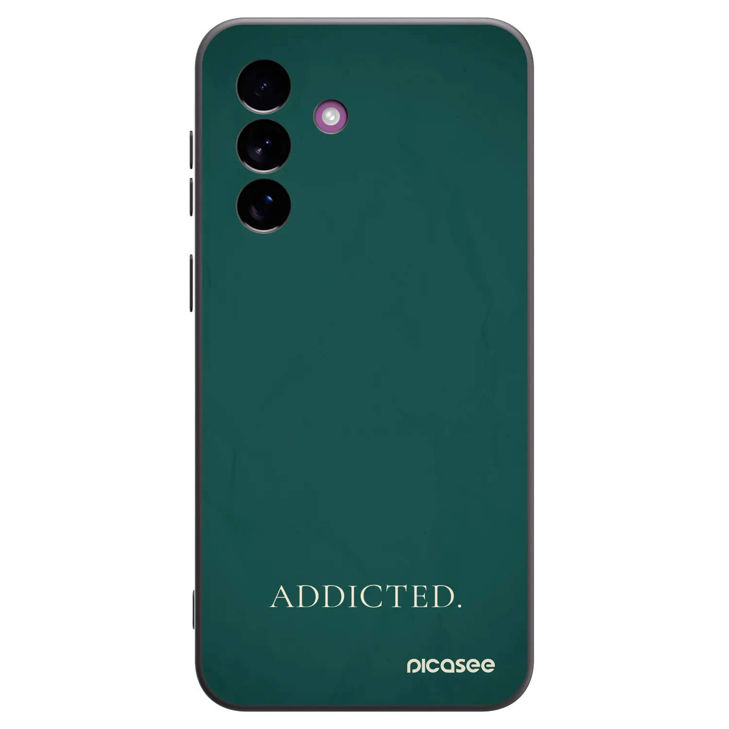 Picasee crna silikonska maskica za Samsung Galaxy A37 - Addicted