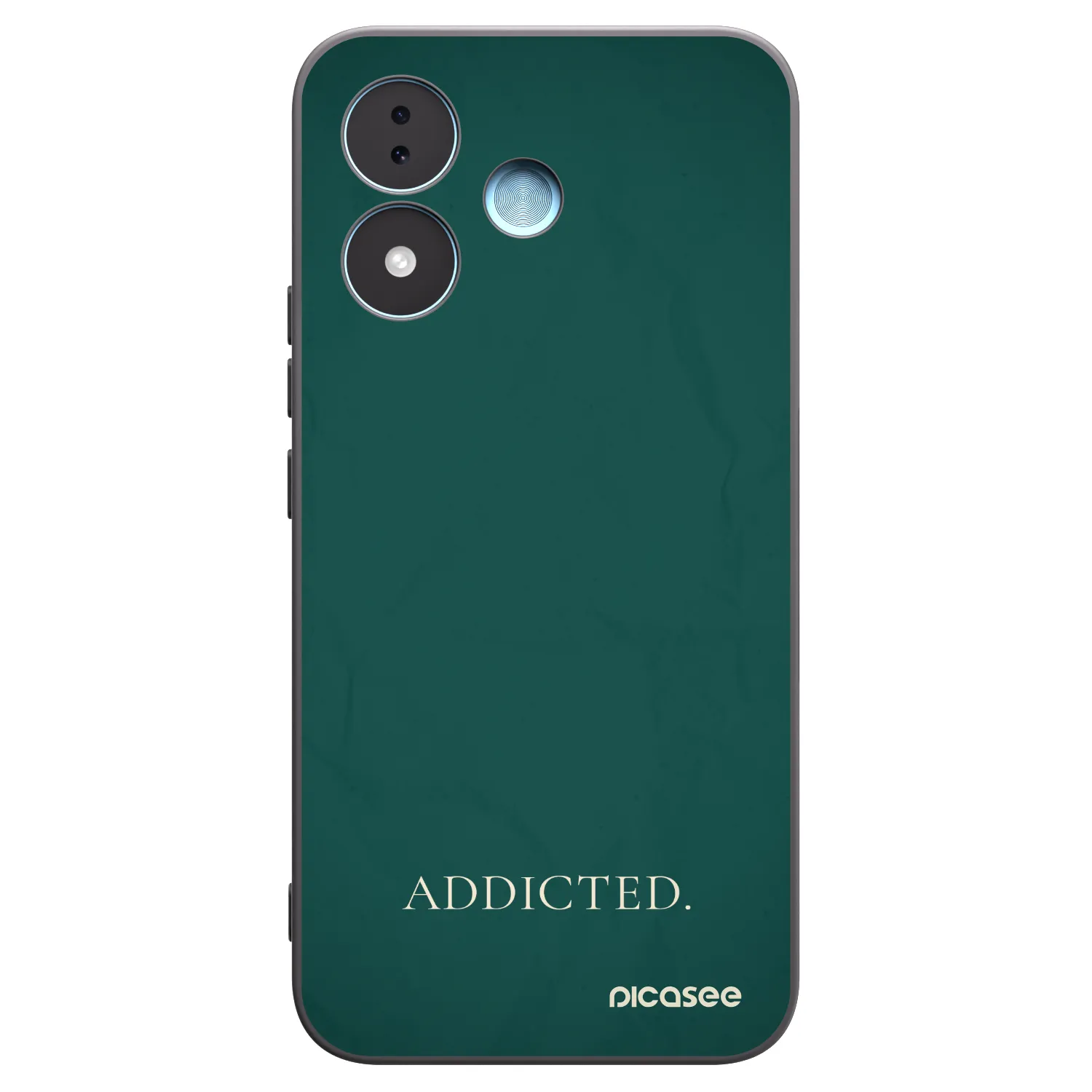 Picasee crna silikonska maskica za Xiaomi Redmi Note 17 5G - Addicted