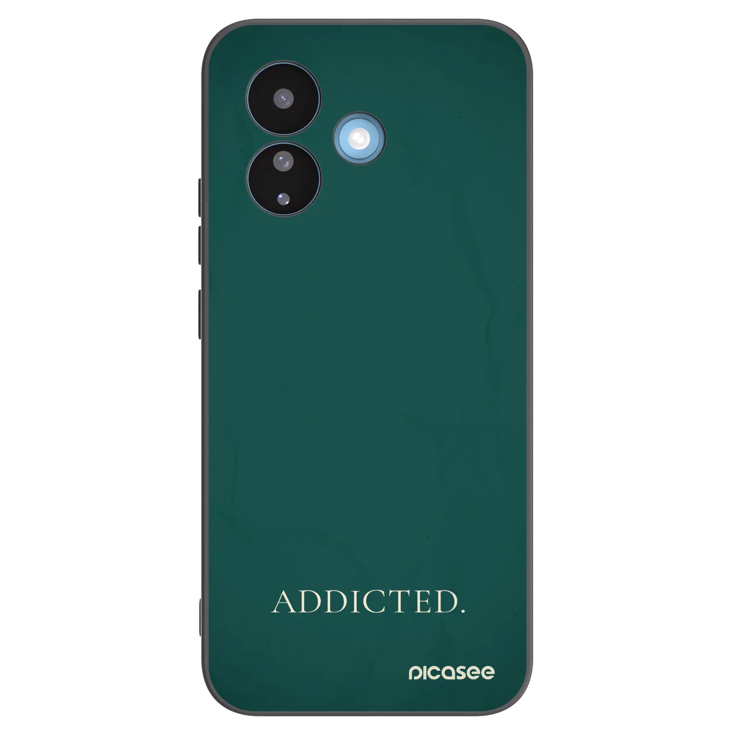Picasee crna silikonska maskica za Xiaomi Redmi Note 17 Pro 5G - Addicted