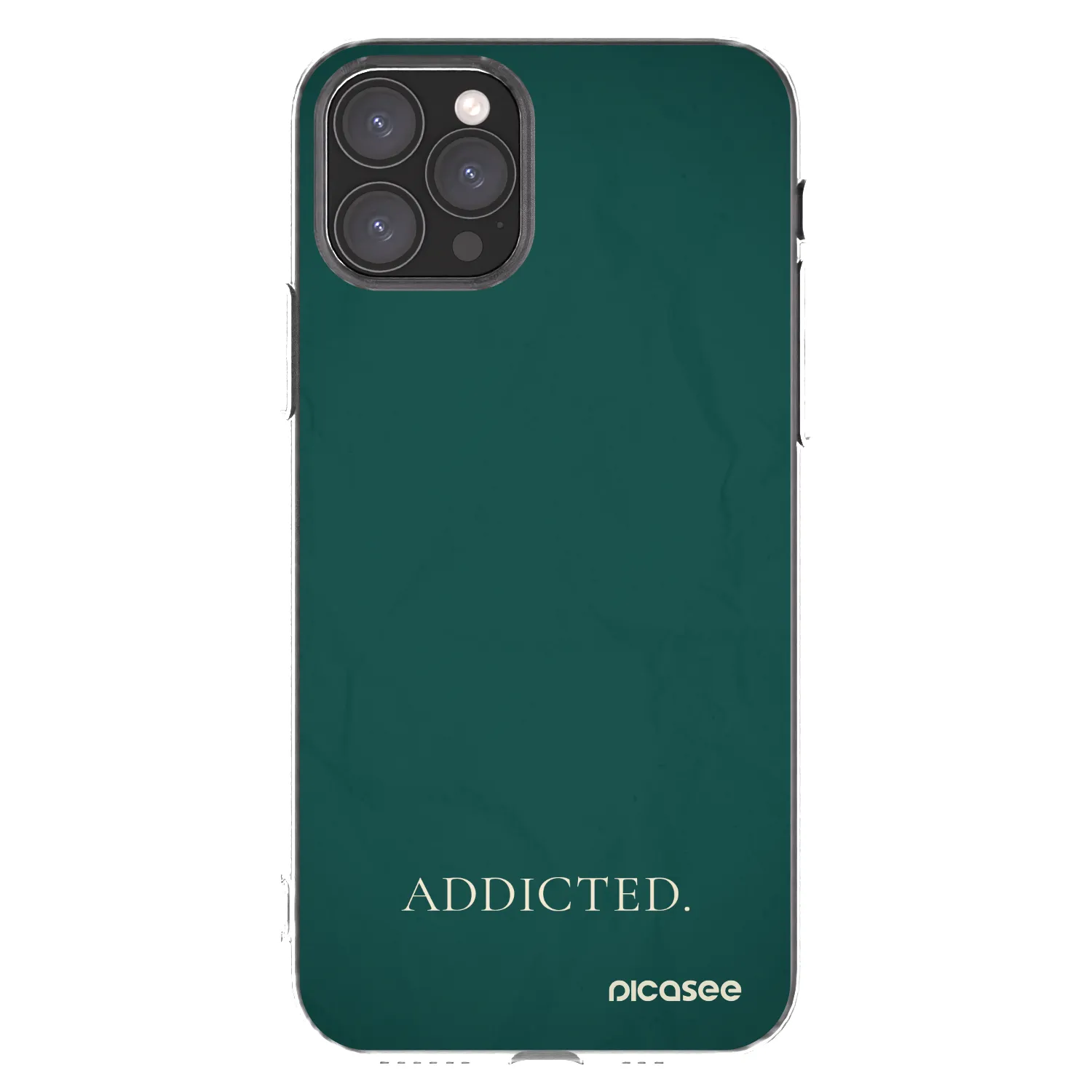 Picasee silikonska prozirna maskica za Apple iPhone 11 Pro - Addicted
