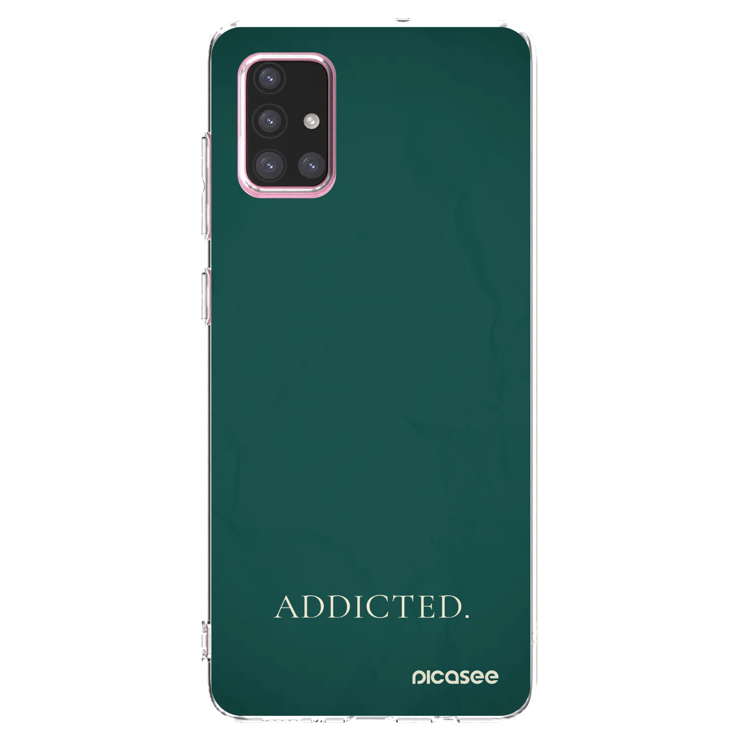 Picasee silikonska prozirna maskica za Samsung Galaxy A71 A715F - Addicted