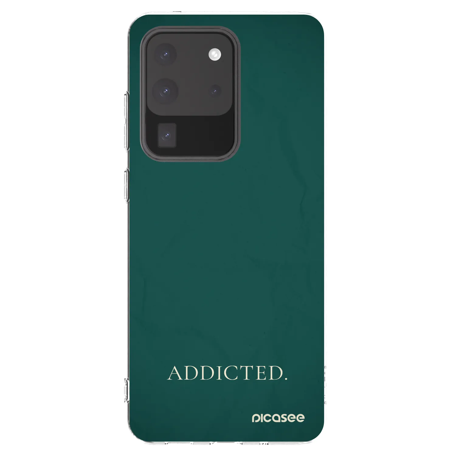 Picasee silikonska prozirna maskica za Samsung Galaxy S20 Ultra 5G G988F - Addicted