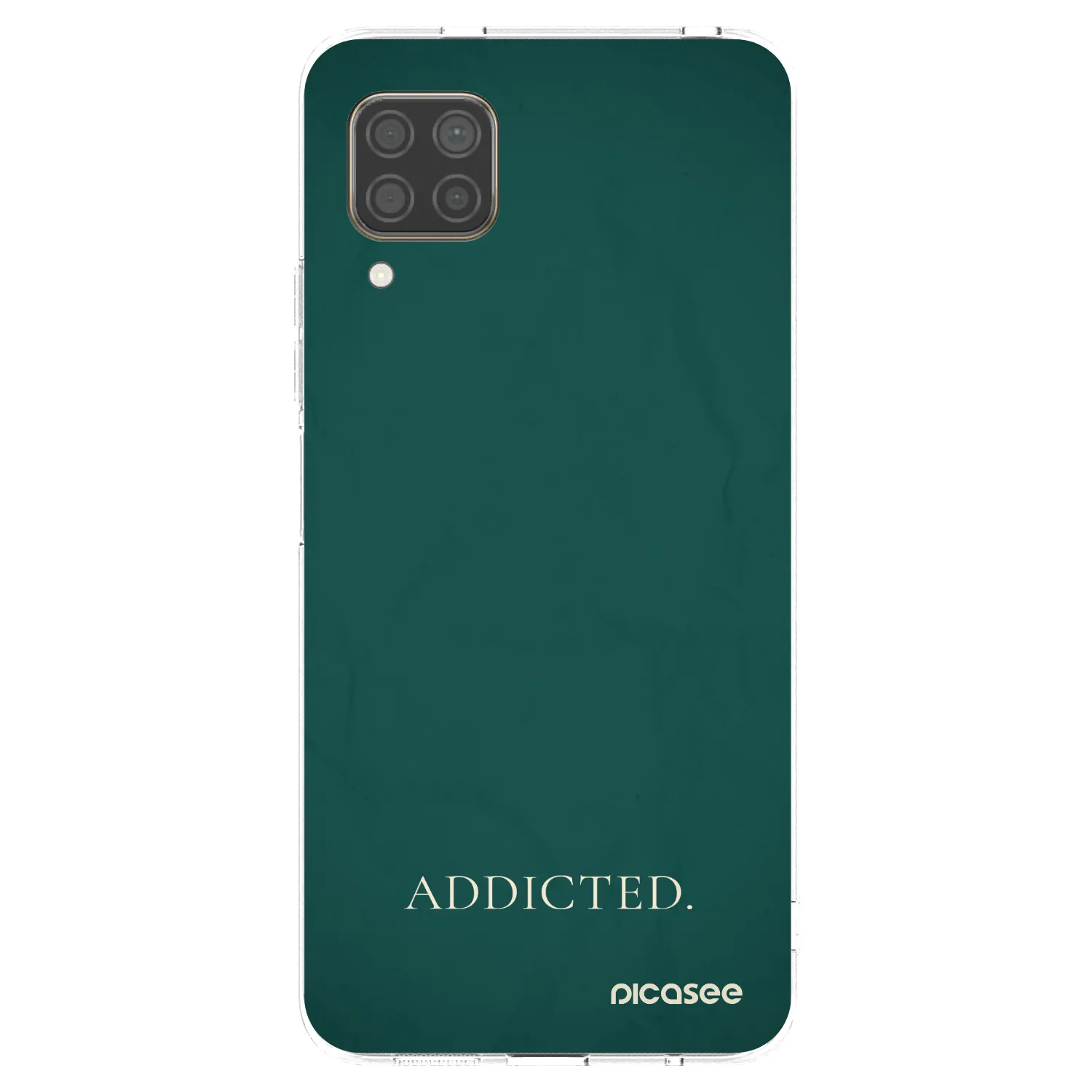 Picasee silikonska prozirna maskica za Huawei P40 Lite - Addicted