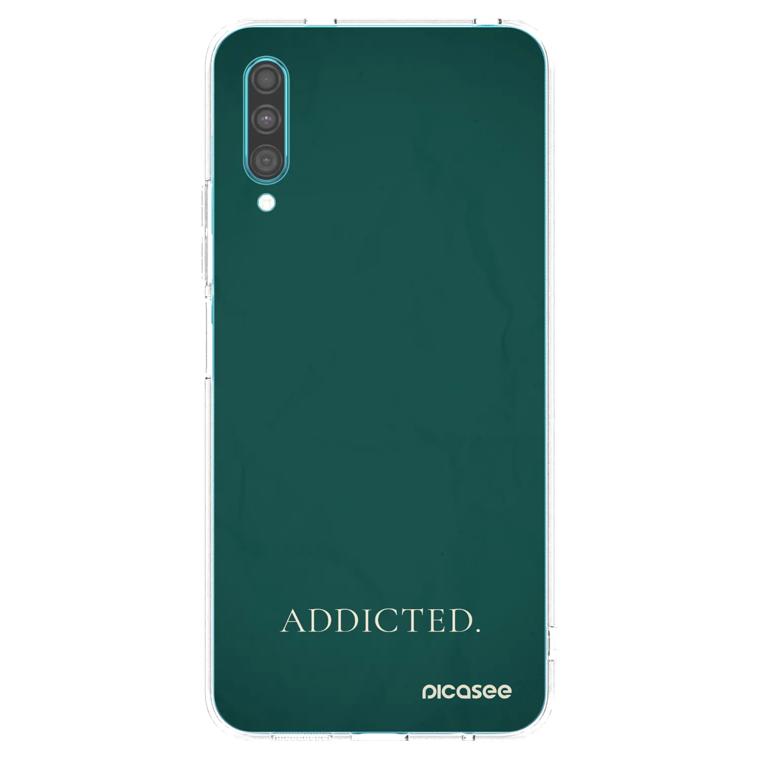 Picasee silikonska prozirna maskica za Samsung Galaxy A30s A307F - Addicted