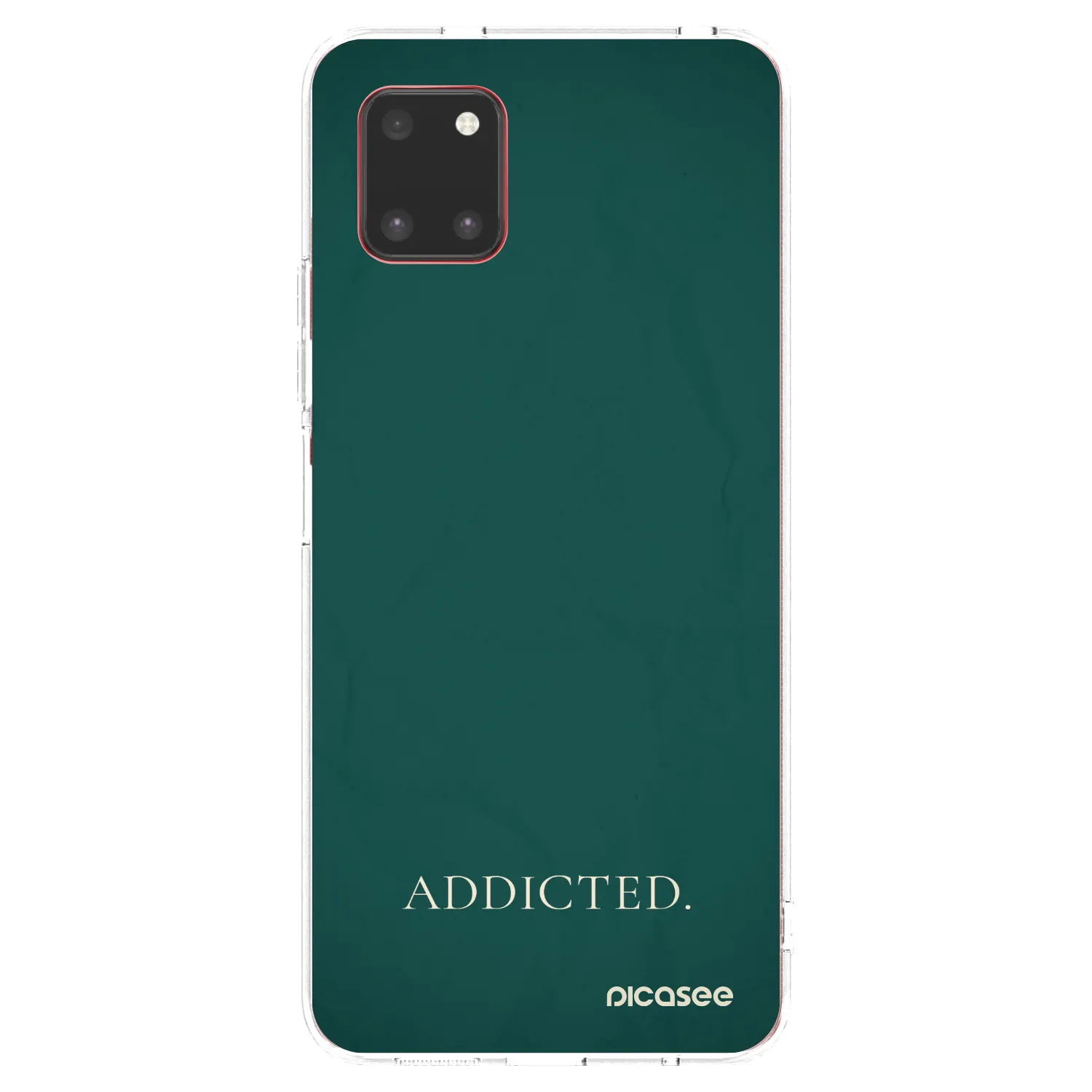 Picasee silikonska prozirna maskica za Samsung Galaxy Note 10 Lite N770F - Addicted