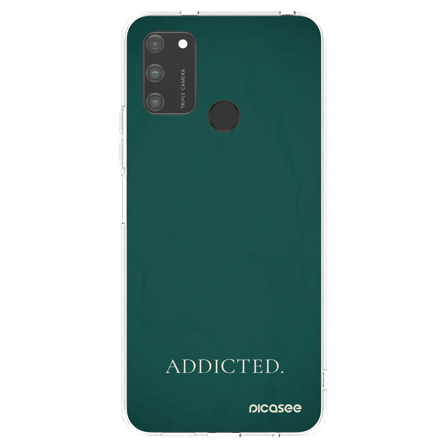 Picasee silikonska prozirna maskica za Honor 9A - Addicted