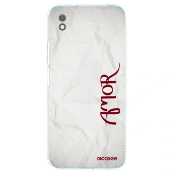Picasee crna silikonska maskica za Xiaomi Redmi 9A - Amor