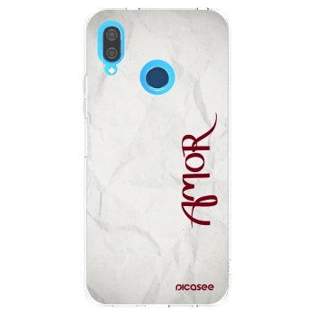 Picasee silikonska prozirna maskica za Huawei P20 Lite - Amor