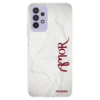 Picasee silikonska prozirna maskica za Samsung Galaxy A32 4G SM-A325F - Amor