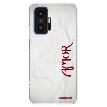 Picasee silikonska prozirna maskica za Xiaomi 11T - Amor