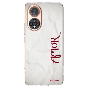 Picasee silikonska prozirna maskica za Huawei Nova 9 - Amor