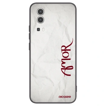 Picasee crna silikonska maskica za Vivo Y72 5G - Amor