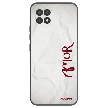 Picasee crna silikonska maskica za Realme 8i - Amor