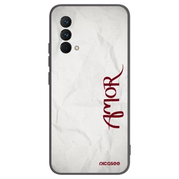 Picasee crna silikonska maskica za Realme GT Master Edition 5G - Amor