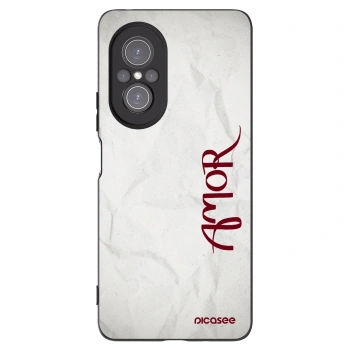 Picasee crna silikonska maskica za Huawei Nova 9 SE - Amor