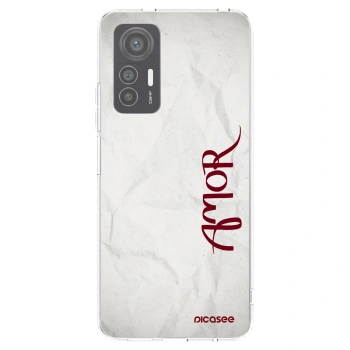 Picasee silikonska prozirna maskica za Xiaomi 12 Lite - Amor