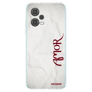 Picasee silikonska prozirna maskica za Xiaomi Poco X5 - Amor