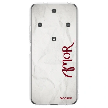 Picasee silikonska prozirna maskica za Honor Magic5 Lite 5G - Amor