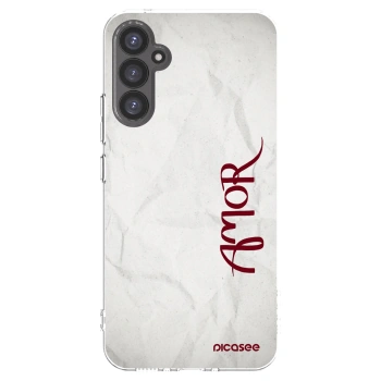 Picasee silikonska prozirna maskica za Samsung Galaxy A34 5G A346B - Amor