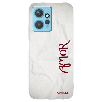 Picasee silikonska prozirna maskica za Xiaomi Redmi Note 12 4G - Amor