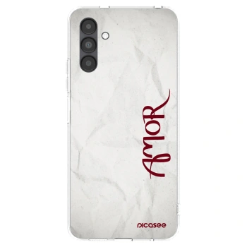 Picasee silikonska prozirna maskica za Samsung Galaxy A04s A047F - Amor