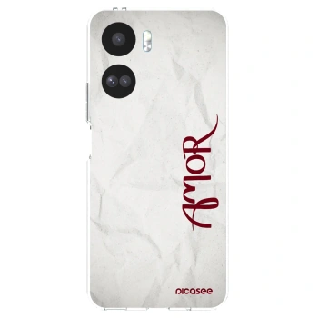 Picasee silikonska prozirna maskica za Honor 90 Lite 5G - Amor