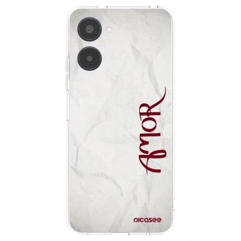 Picasee silikonska prozirna maskica za Realme 10 4G - Amor