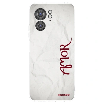 Picasee silikonska prozirna maskica za Motorola Edge 40 - Amor