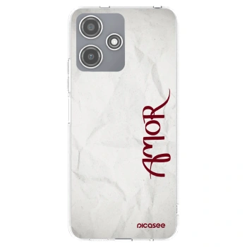 Picasee silikonska prozirna maskica za Xiaomi Redmi 12 5G - Amor