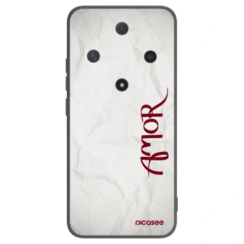 Picasee crna silikonska maskica za Honor Magic6 Lite 5G - Amor