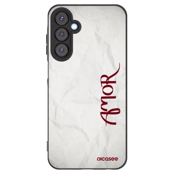 Picasee crna silikonska maskica za Samsung Galaxy A25 A256B 5G - Amor