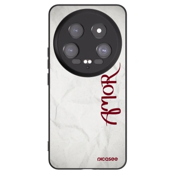 Picasee crna silikonska maskica za Xiaomi 14 Ultra - Amor