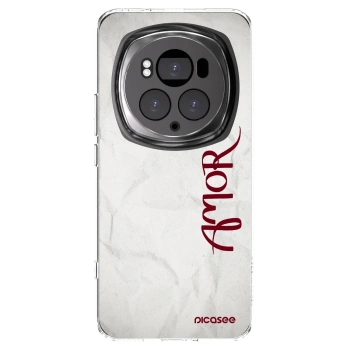 Picasee silikonska prozirna maskica za Honor Magic6 Pro - Amor