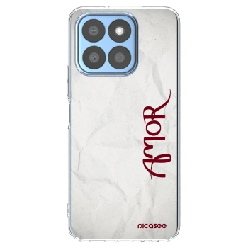 Picasee silikonska prozirna maskica za Honor X8b - Amor