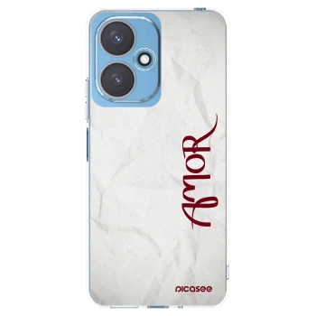 Picasee silikonska prozirna maskica za Xiaomi Redmi 13C 5G - Amor
