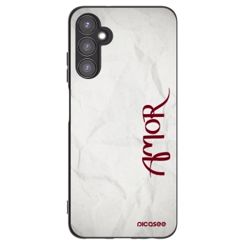Picasee crna silikonska maskica za Samsung Galaxy A05s A057G - Amor
