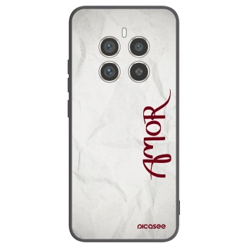 Picasee crna silikonska maskica za Realme 12 Pro 5G - Amor